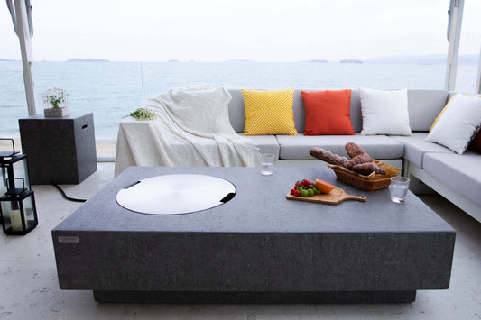 Elementi Metropolis Concrete Fire Table