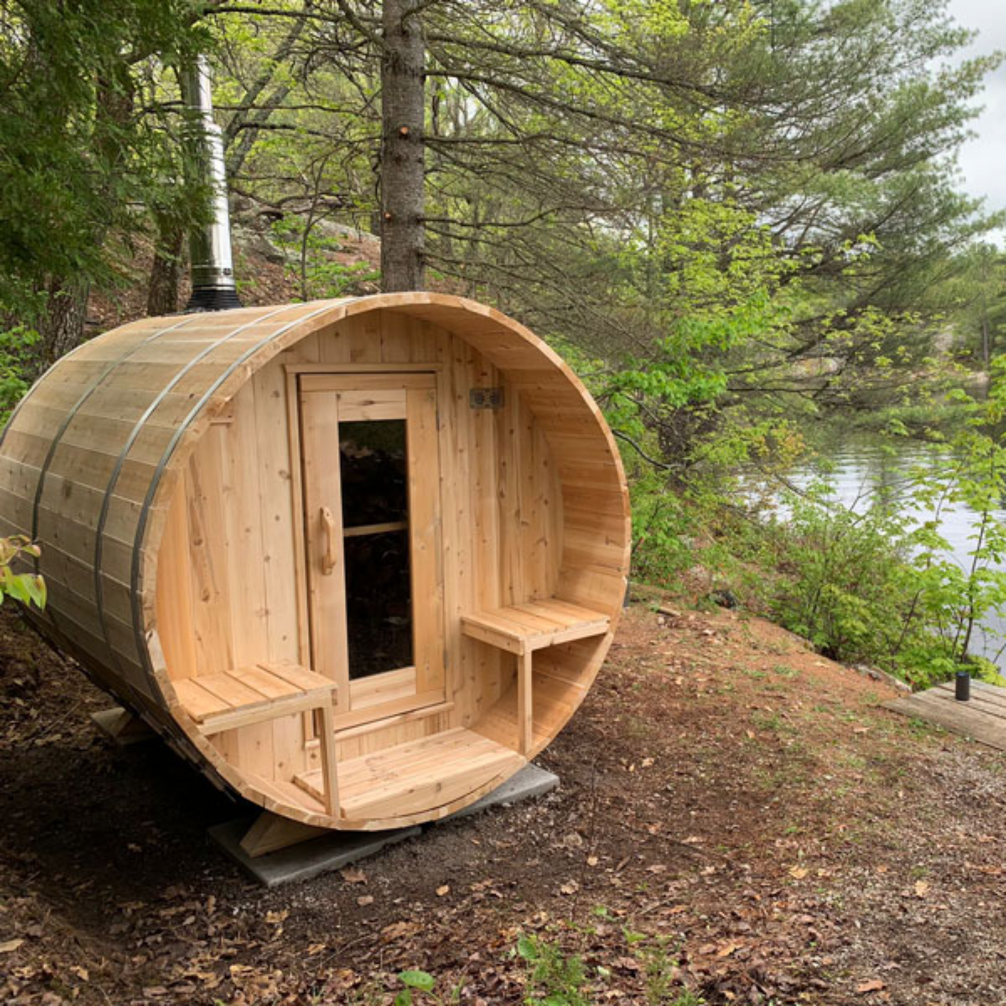 Dundalk Leisurecraft | CT Serenity Barrel Sauna