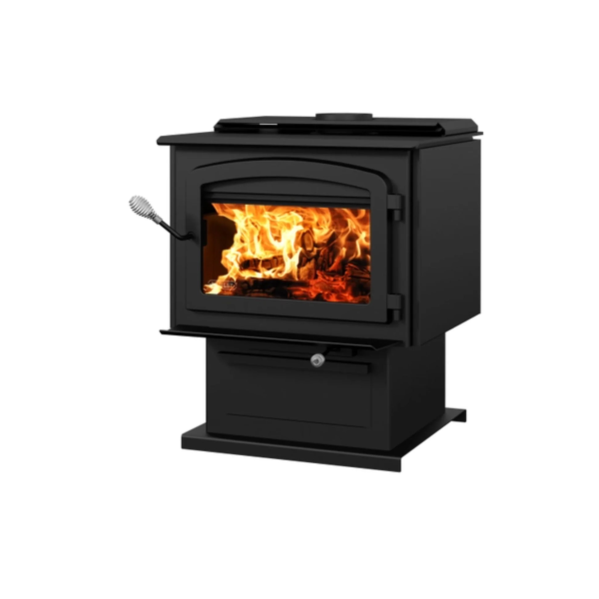 Drolet Escape 2100 Wood Stove | DB03129 right side view
