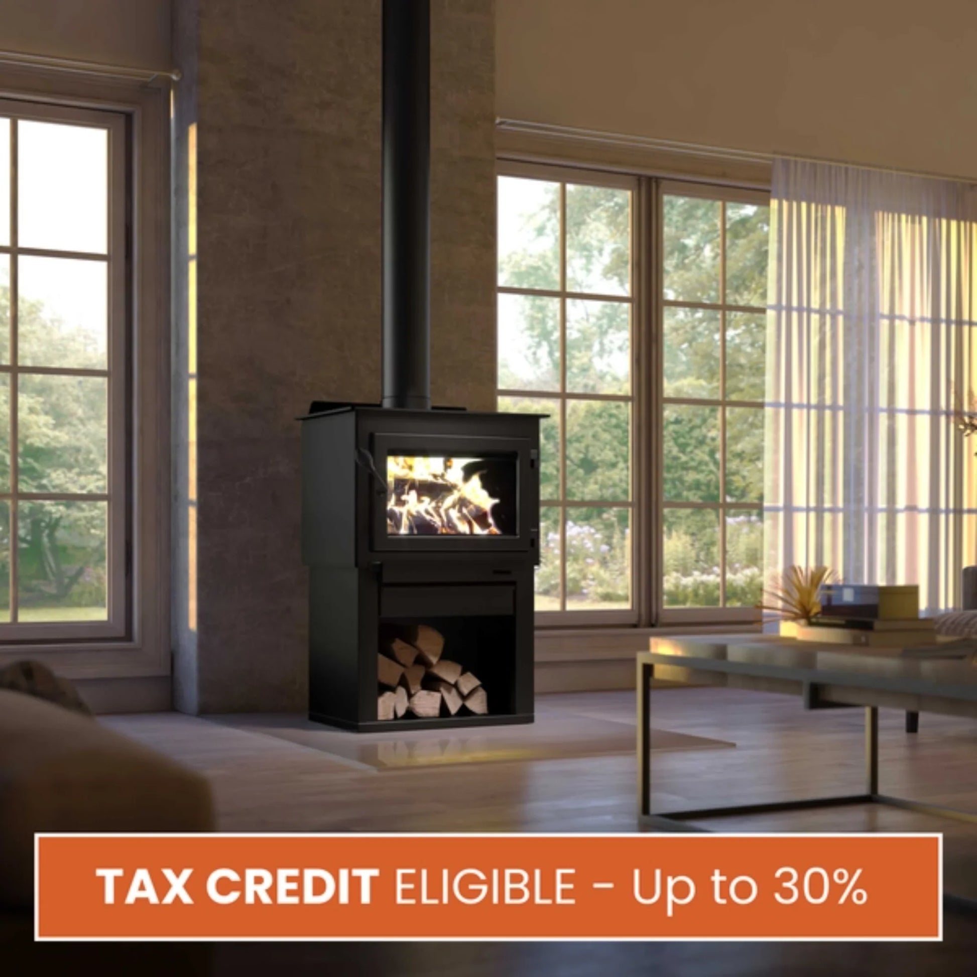 Drolet Deco Alto Wood Stove | DB03220