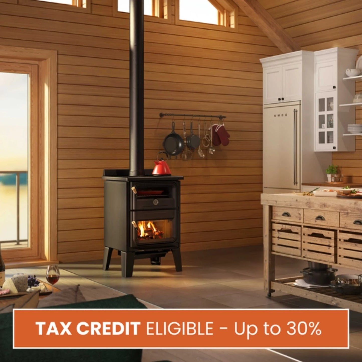 Drolet Bistro Wood Burning Cookstove | DB04815