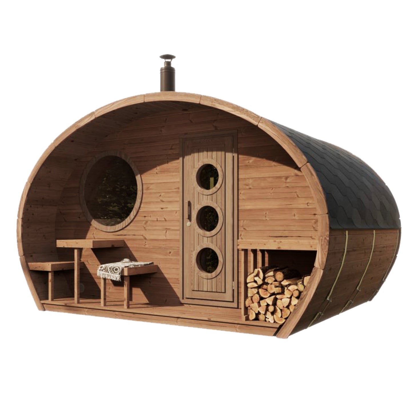 SaunaLife | G11 Garden Sauna - 8 Persons