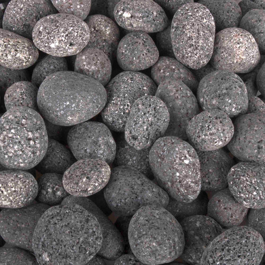 Polished Lava Rock - 50lb Bag
