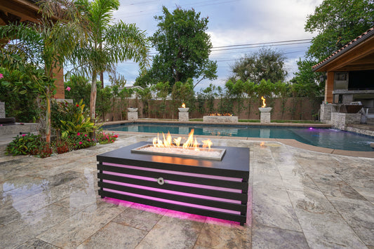 Near Trees, Fences or Pools: Safe Placement for Fire Features