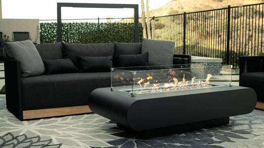 Patio Table with Fire Pit: Layouts, Clearances & Heat Zones