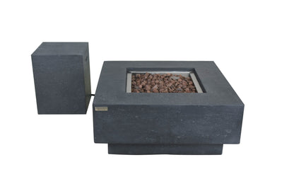 Elementi Manhattan Concrete Fire Table