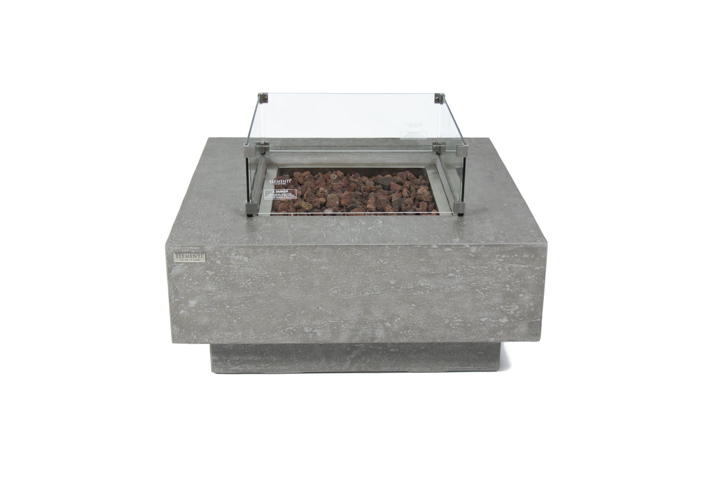 Elementi Manhattan Concrete Fire Table