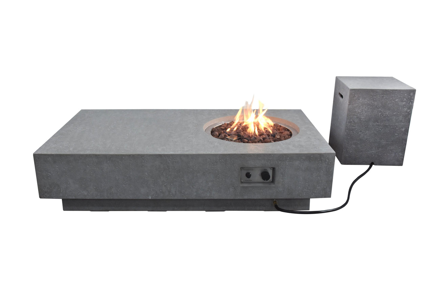 Elementi Metropolis Concrete Fire Table