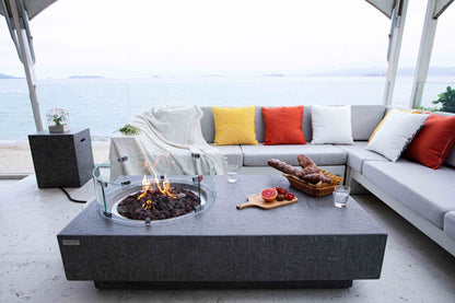 Elementi Metropolis Concrete Fire Table