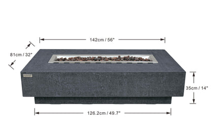 Elementi Hampton Concrete Fire Pit