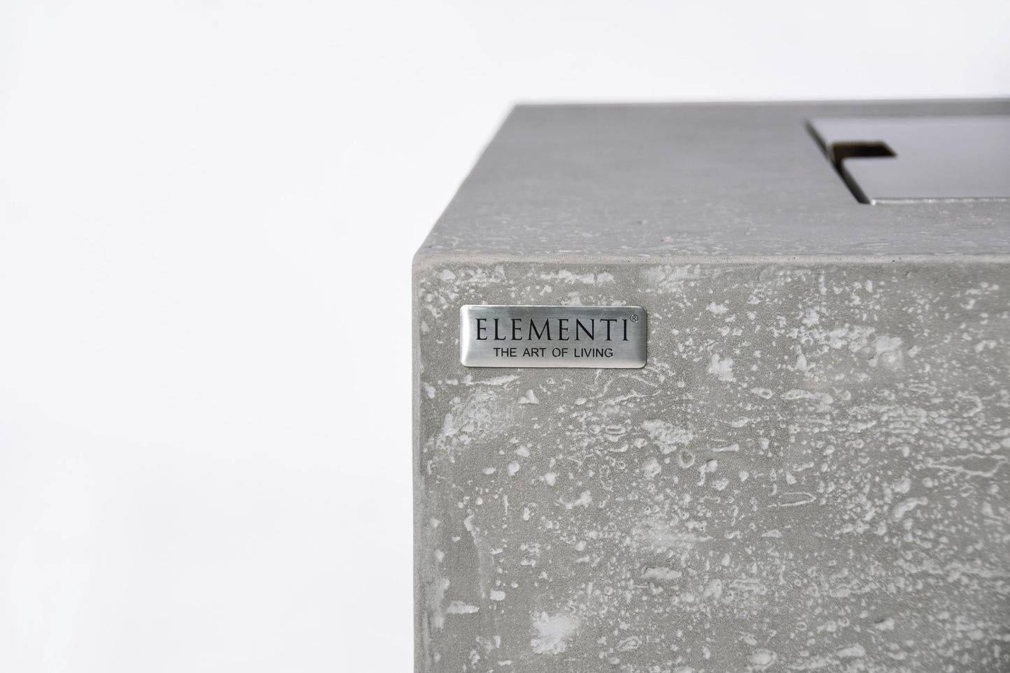 Elementi Manhattan Concrete Fire Table