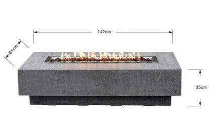 Elementi Hampton Concrete Fire Pit