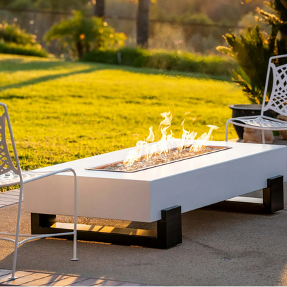 Baja Rectangle Fire Pit – Powder Coated Steel | 40,000 BTU