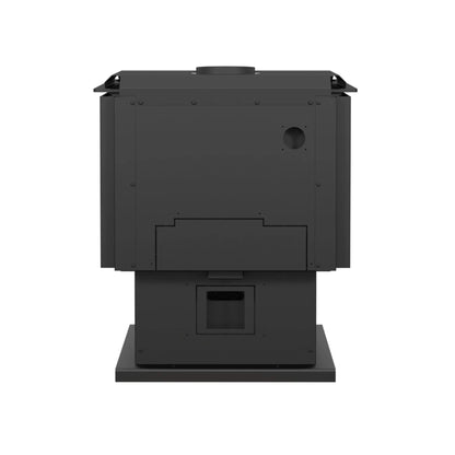 Drolet Escape 1800 Wood Stove on pedastal