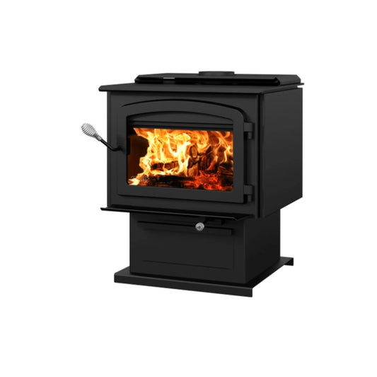 Drolet Escape 2100 Wood Stove | DB03129 right side view
