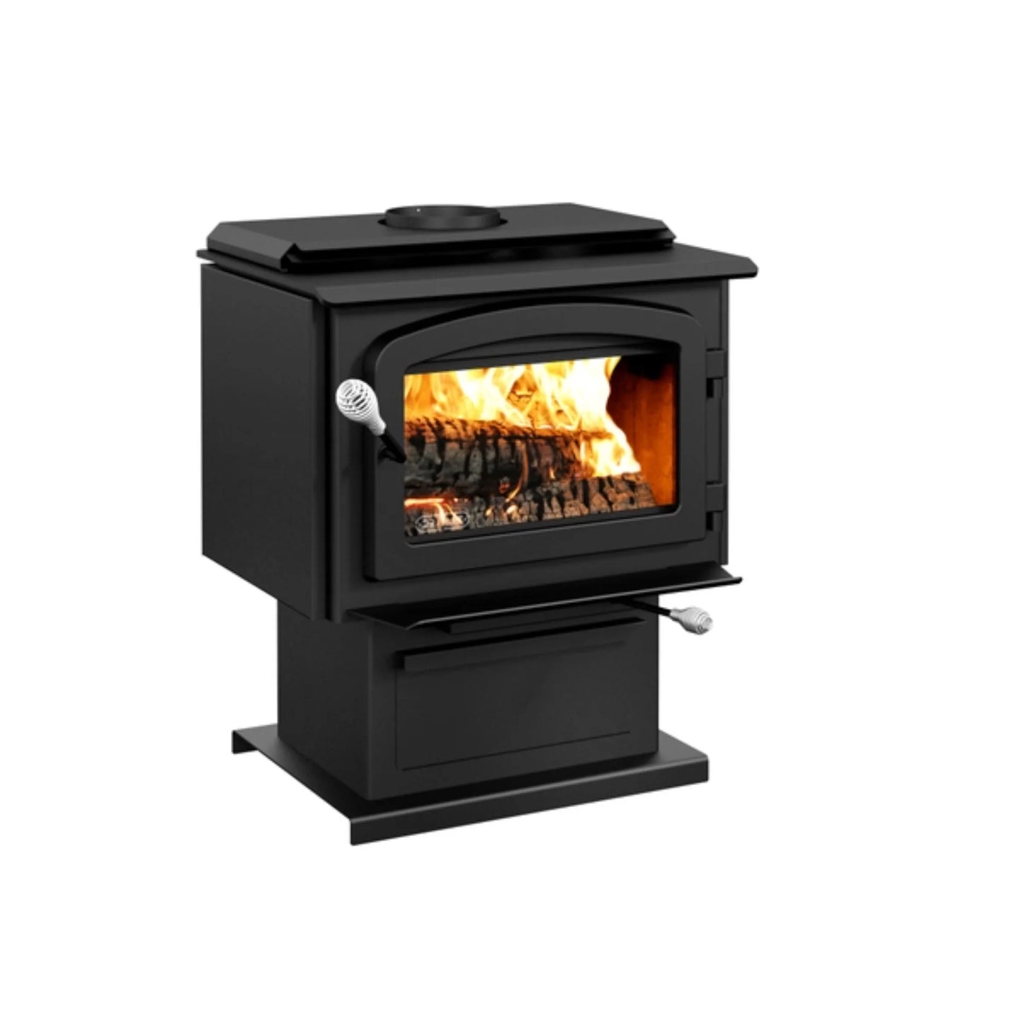 Drolet Escape 1500 Wood Stove DB03135 left side view