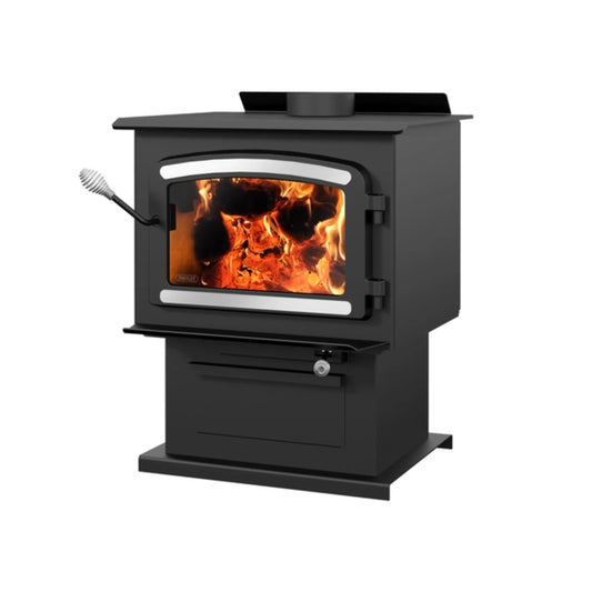 Drolet Heritage Wood Stove With Blower | DB03190
