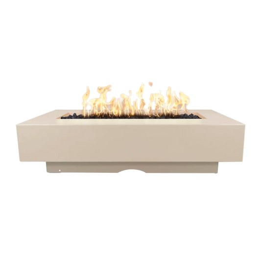A vanilla colored Del Mar Ourdoor Fire Pit