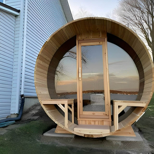 Dundalk Leisurecraft | Canadian Timber Tranquility Barrel Sauna