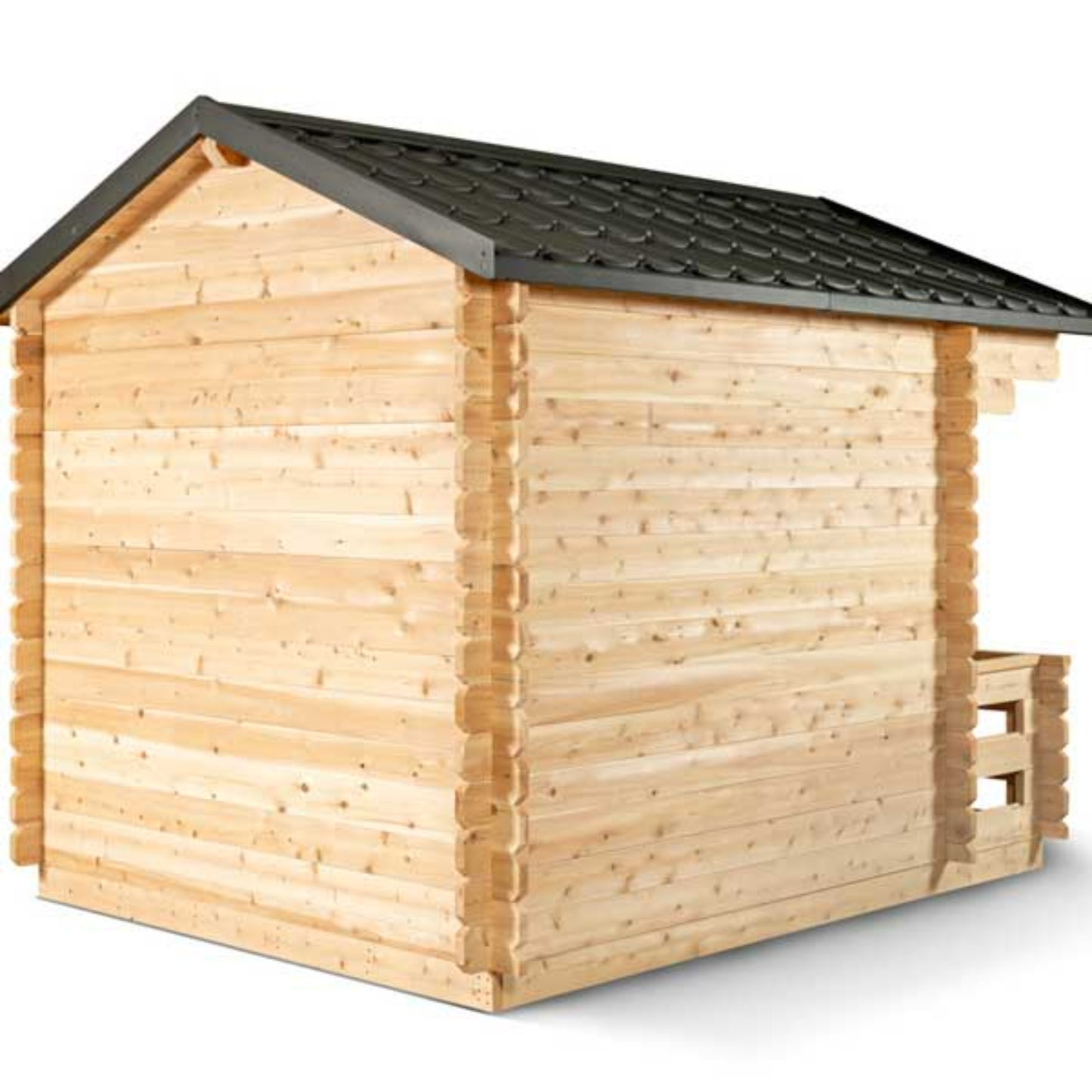 Dundalk Leisurecraft | CT Georgian Cabin Sauna with Porch