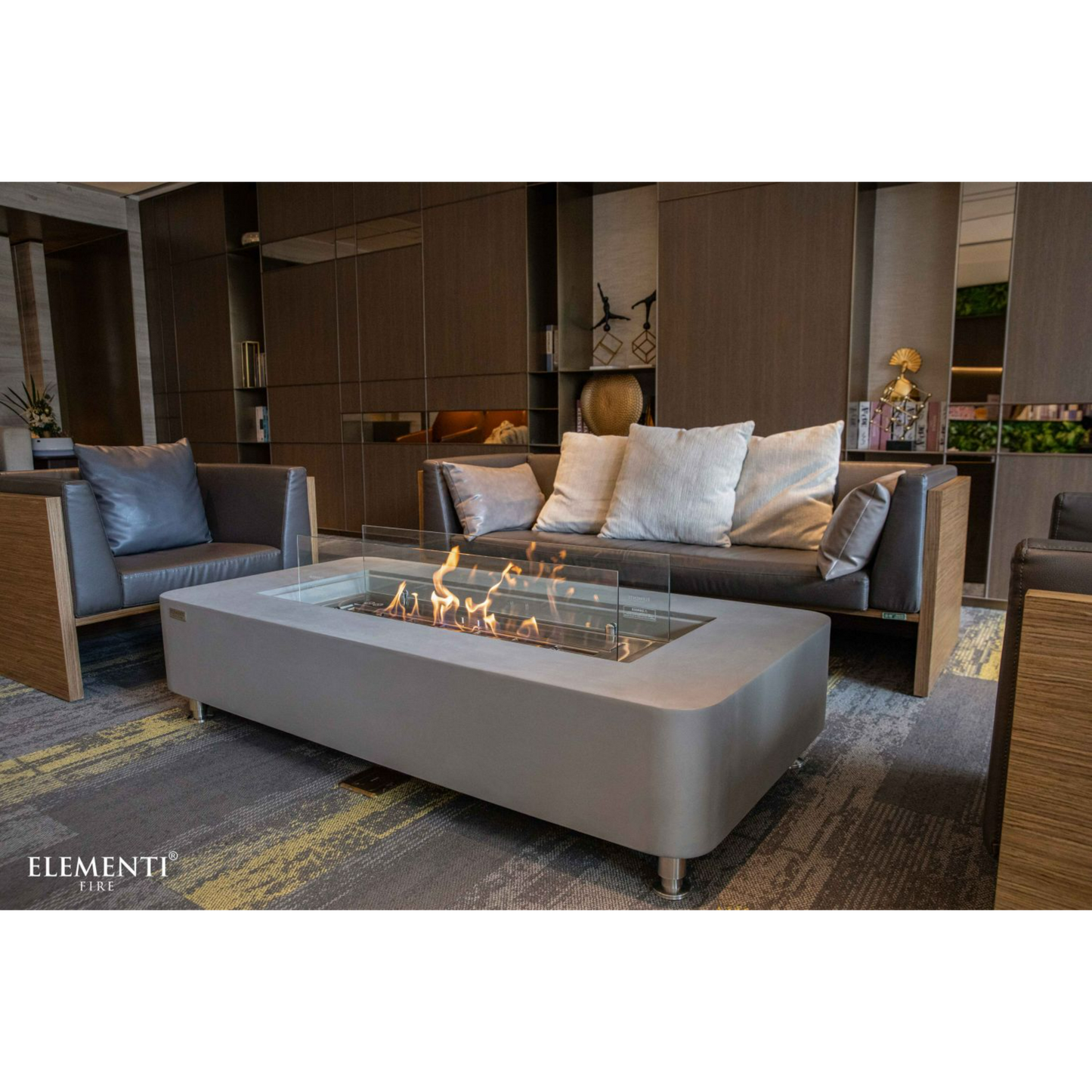 Elementi Sydney Indoor Fire Pit Table