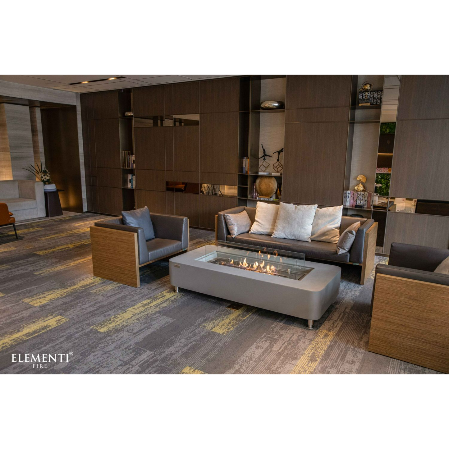 Elementi Sydney Indoor Fire Pit Table