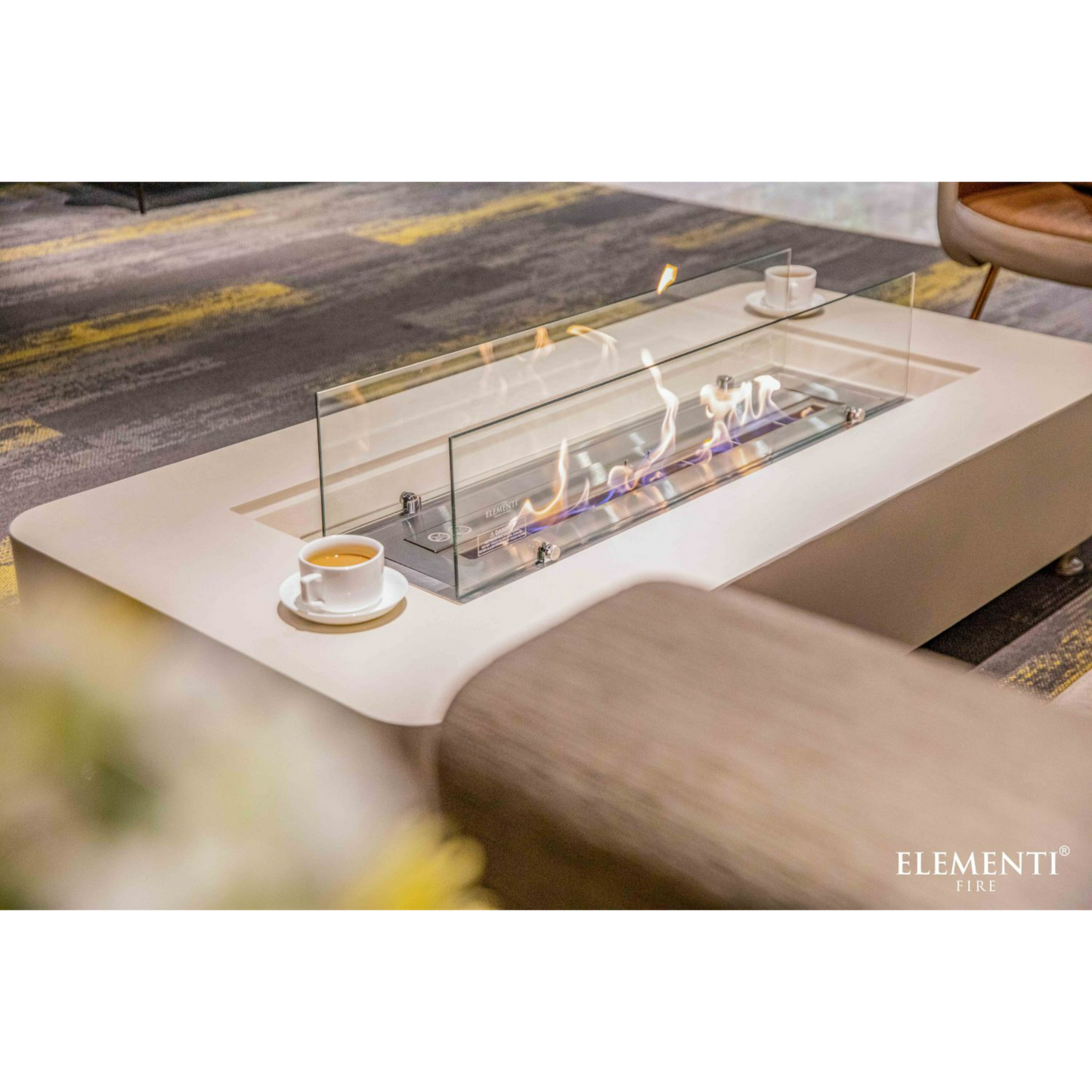 Elementi Sydney Indoor Fire Pit Table