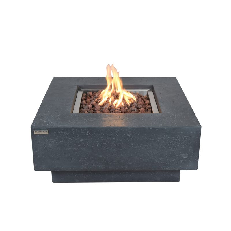 Elementi Manhattan Concrete Fire Table