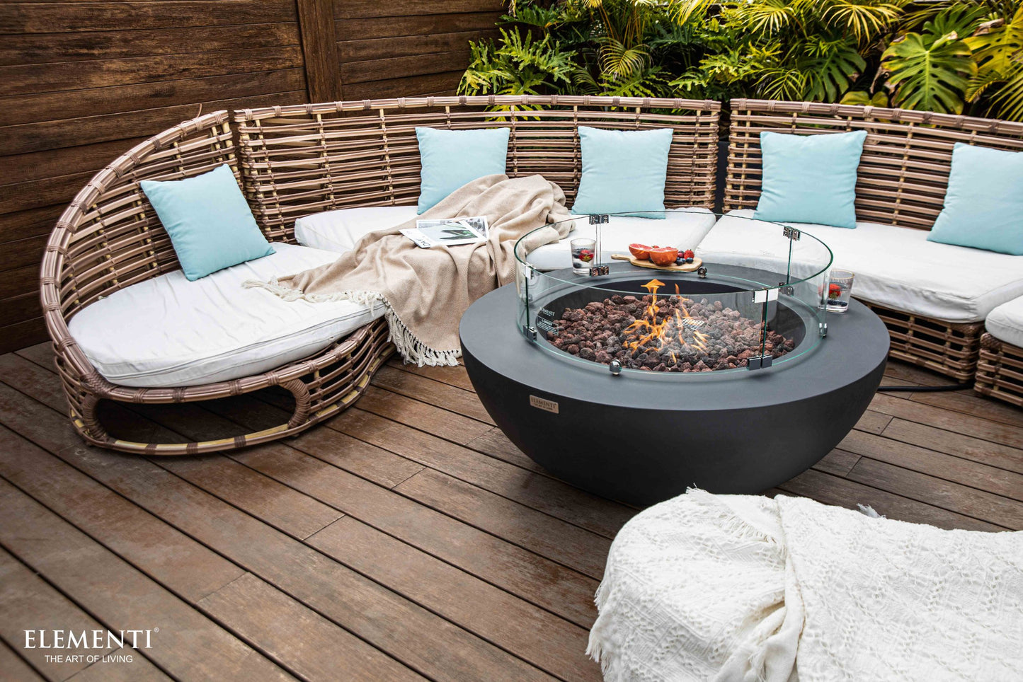 Elementi Lunar Fire Bowl