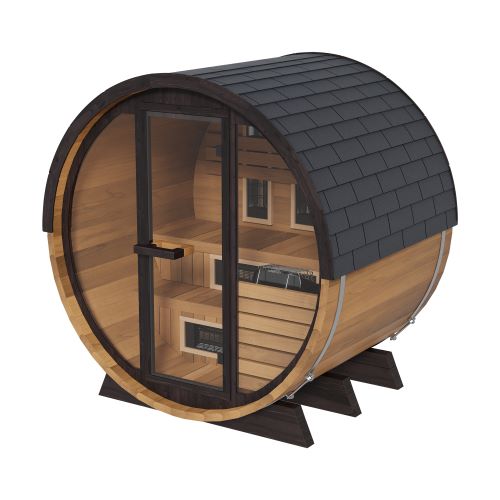 Finnmark | FD-6 Cedar Combination Barrel Sauna