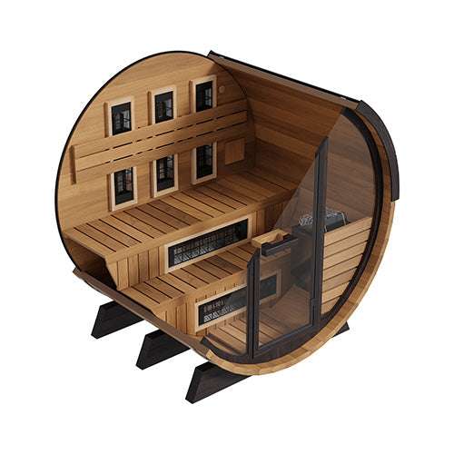 Finnmark | FD-6 Cedar Combination Barrel Sauna