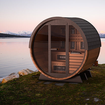 Finnmark | FD-6 Cedar Combination Barrel Sauna