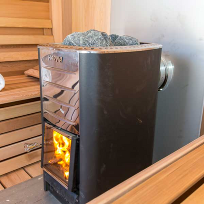 Harvia Wood Burning Heater with Stones