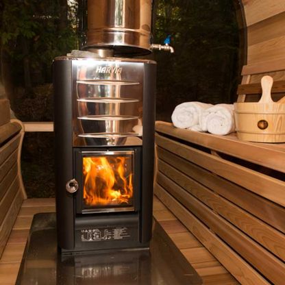 Harvia Wood Burning Heater with Stones