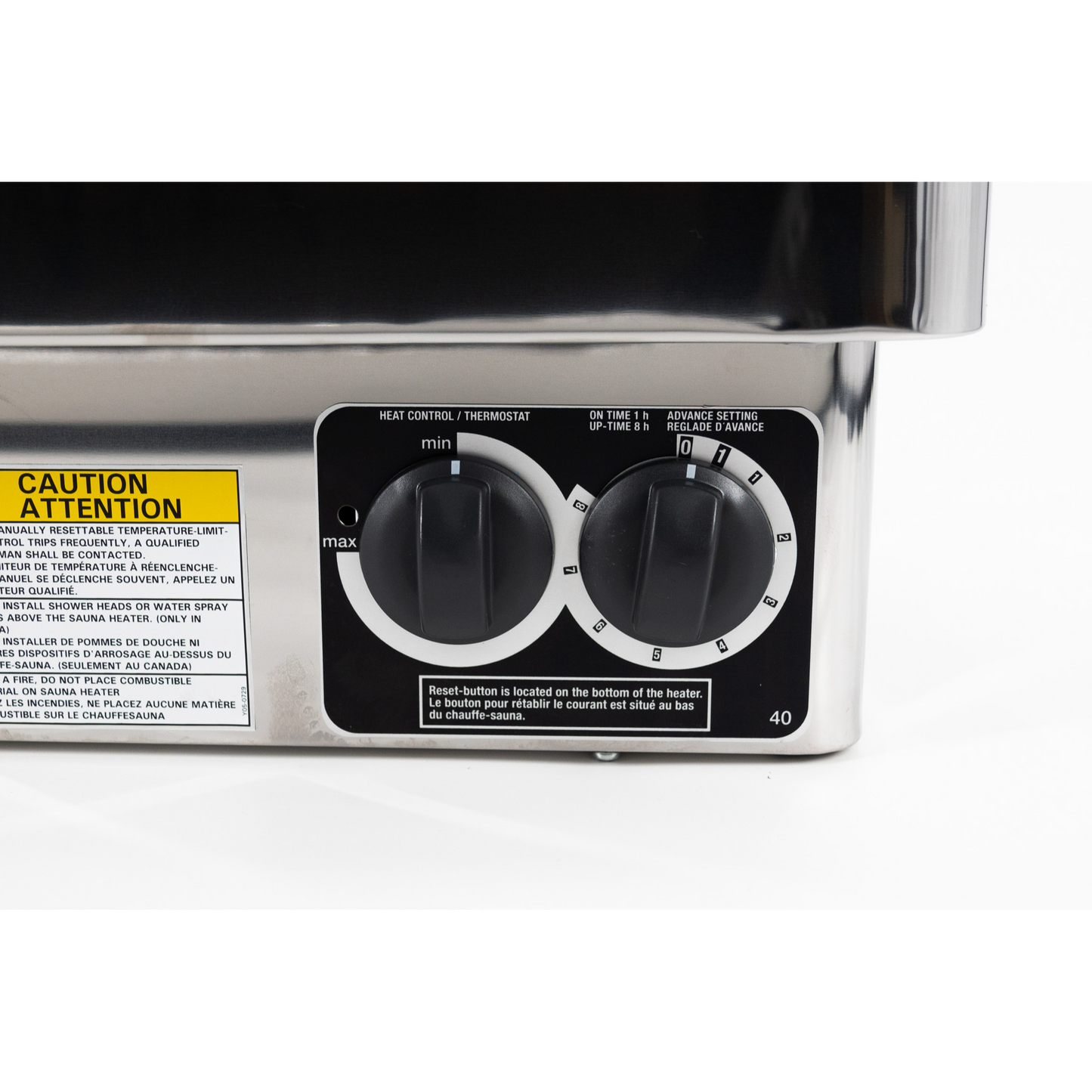 Harvia KIP B Sauna Heater (Built in Controls)