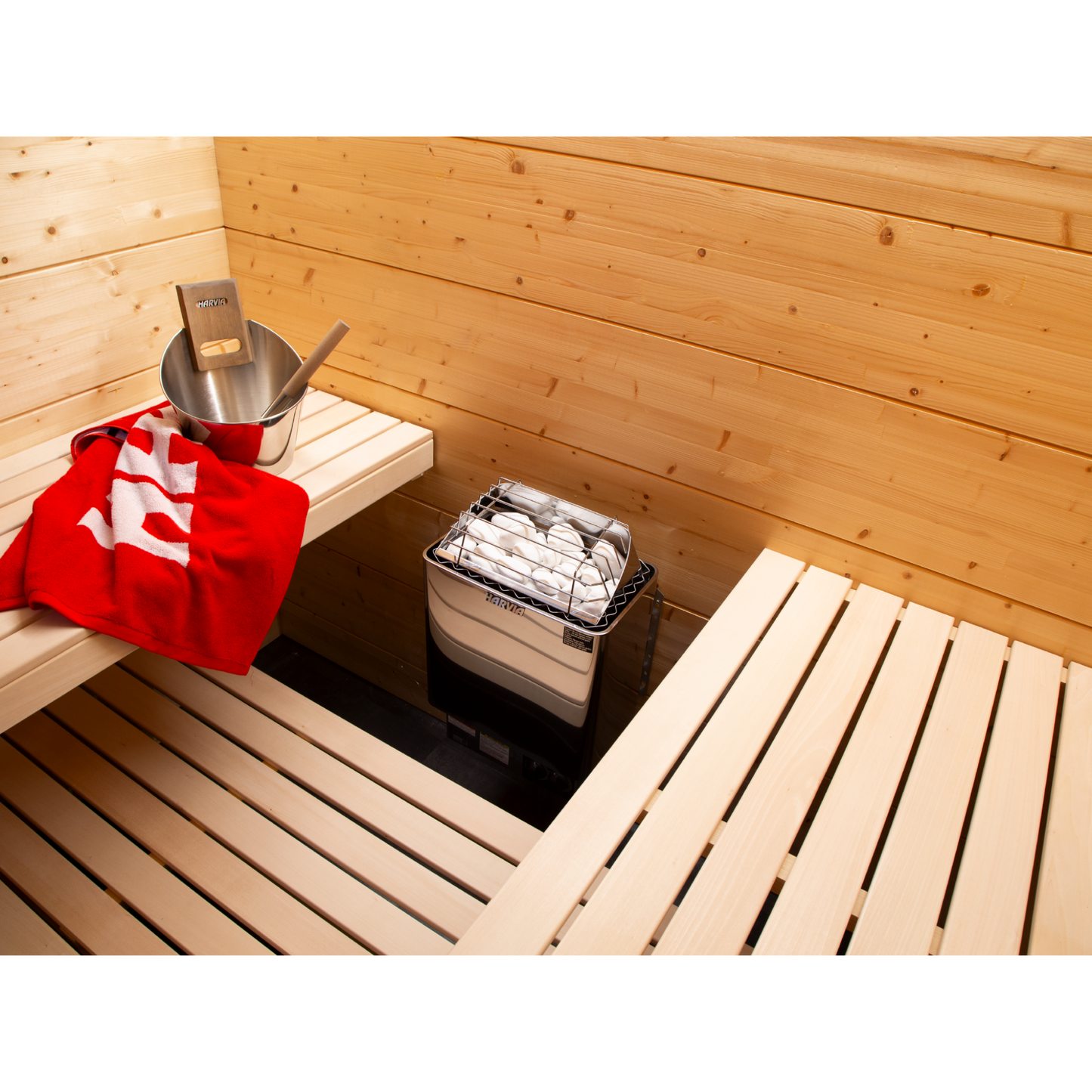 Harvia KIP B Sauna Heater (Built in Controls)