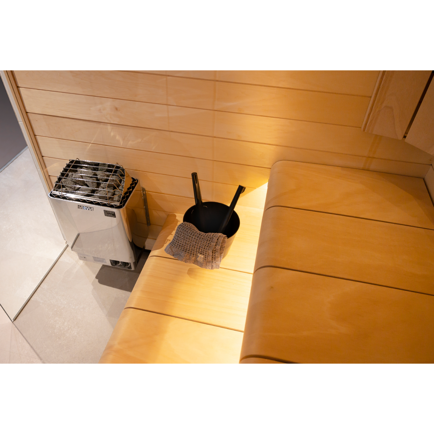 Harvia KIP B Sauna Heater (Built in Controls)