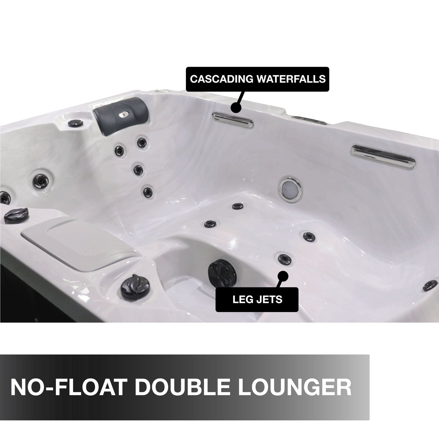 4-Person Luxury Hot Tub – Liberty Spa LYS4000 (Jetted, 120V) Plug and Play