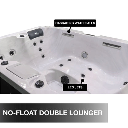 4-Person Luxury Hot Tub – Liberty Spa LYS4000 (Jetted, 120V) Plug and Play