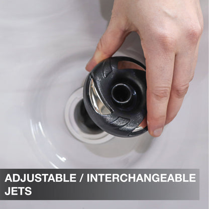 4-Person Luxury Hot Tub – Liberty Spa LYS4000 (Jetted, 120V) Plug and Play