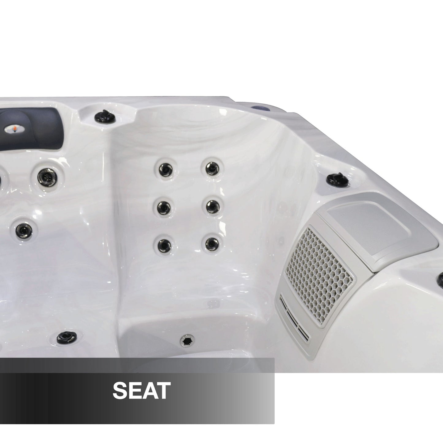 4-Person Luxury Hot Tub – Liberty Spa LYS4000 (Jetted, 120V) Plug and Play