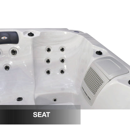 4-Person Luxury Hot Tub – Liberty Spa LYS4000 (Jetted, 120V) Plug and Play