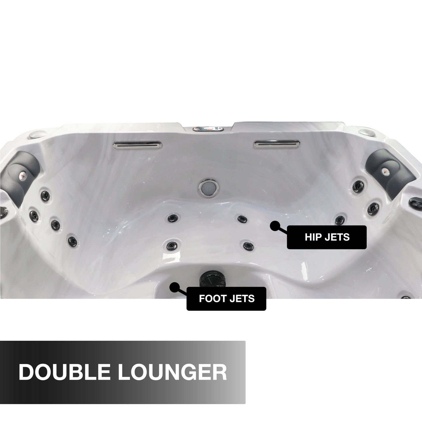 4-Person Luxury Hot Tub – Liberty Spa LYS4000 (Jetted, 120V) Plug and Play