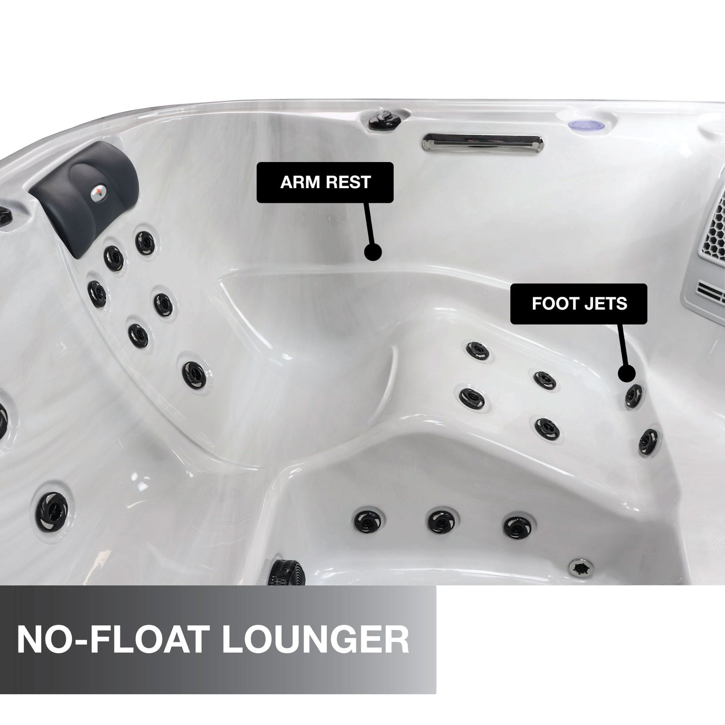 6-Person Luxury Hot Tub – Liberty Spa LYS5000 (Jetted, 240V)