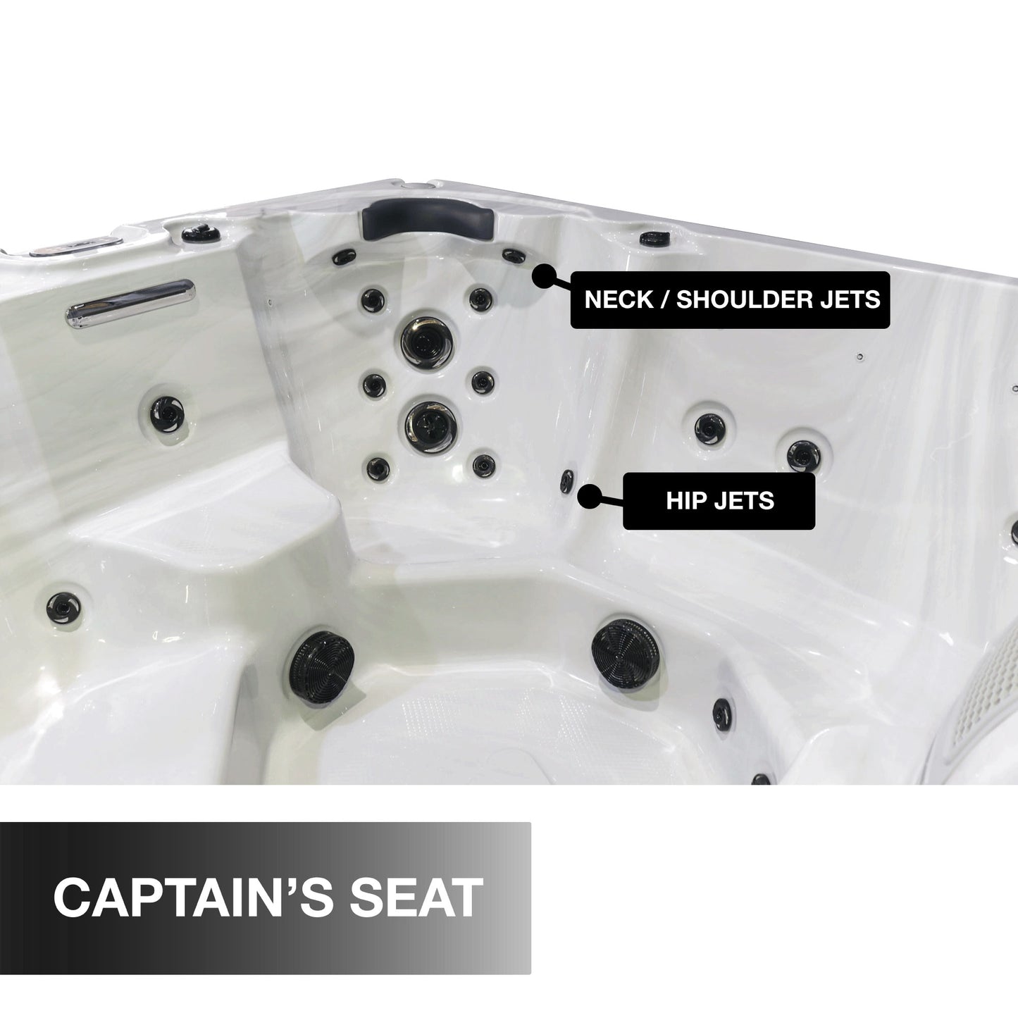 7-Person Luxury Hot Tub – Liberty Spa LYS7000 (Jetted, 240V)