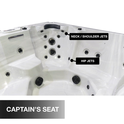 7-Person Luxury Hot Tub – Liberty Spa LYS7000 (Jetted, 240V)
