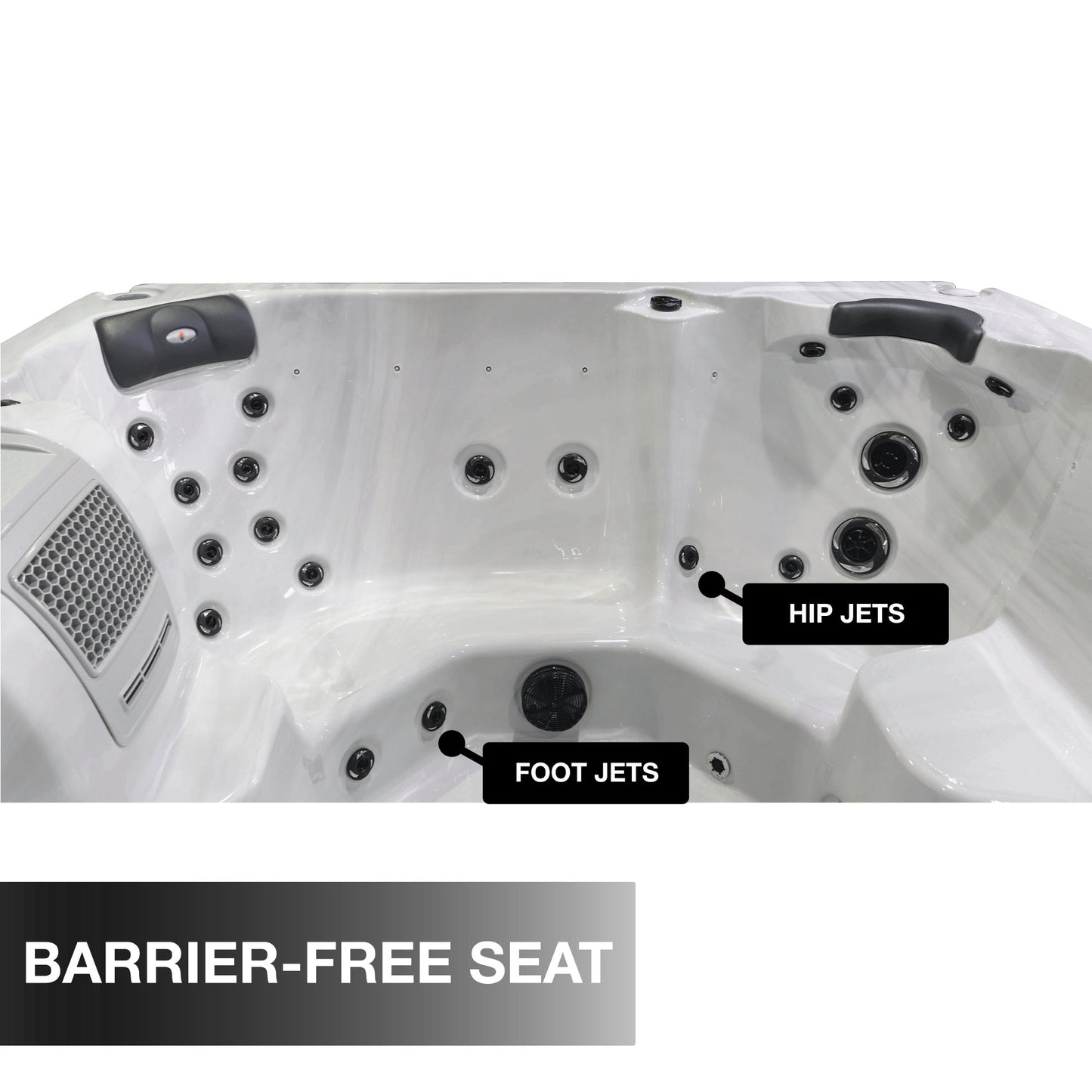 7-Person Luxury Hot Tub – Liberty Spa LYS7000 (Jetted, 240V)