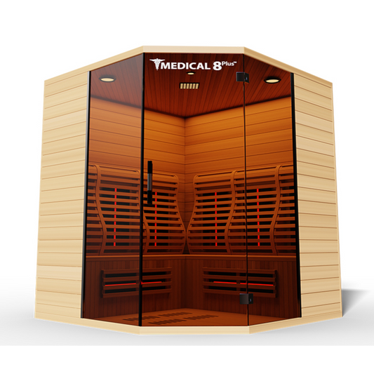 Medical 8 Plus - Ultra Redlight Full Spectrum Sauna