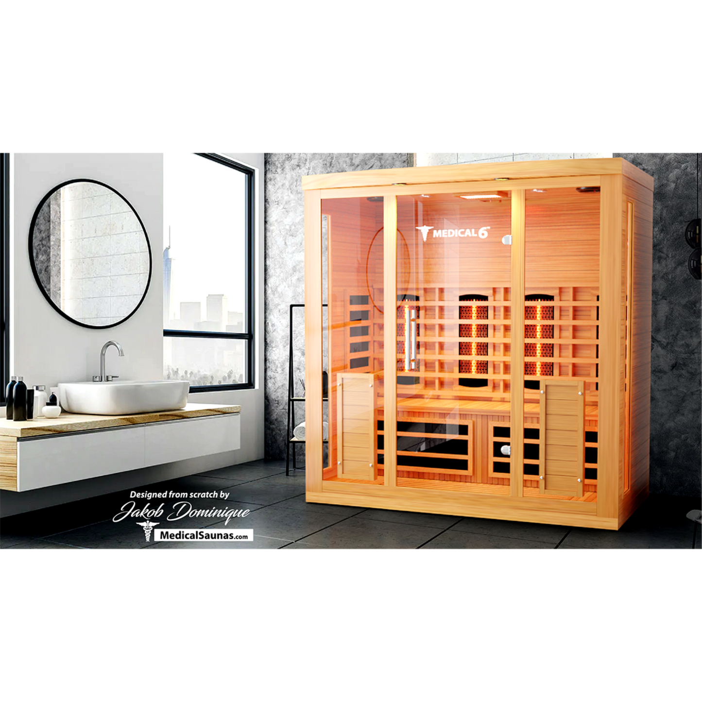 Medical Infrared Sauna 6 Plus