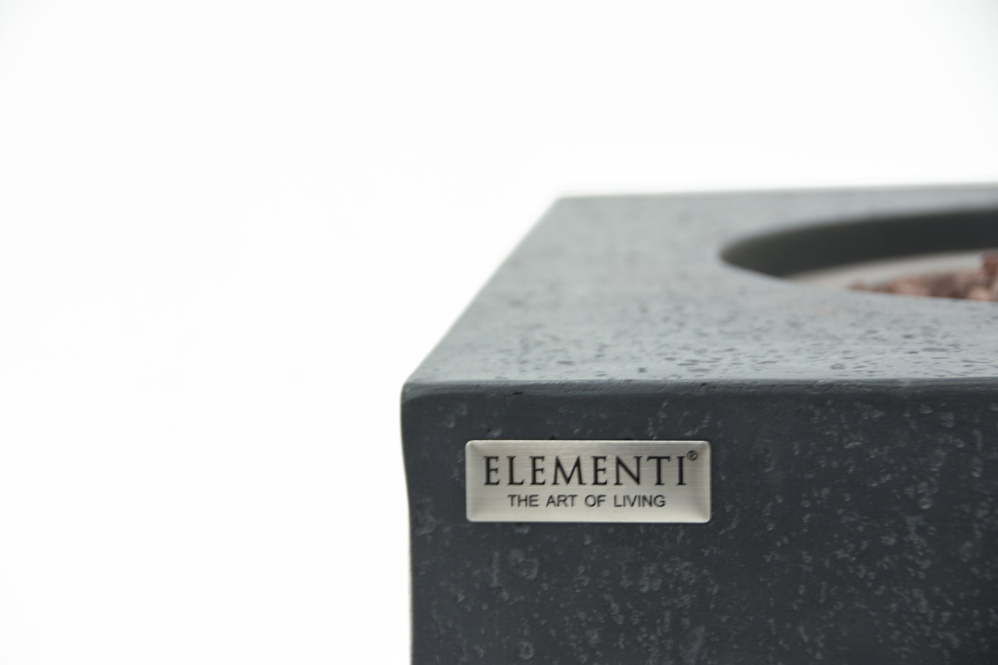 Elementi Metropolis Concrete Fire Table